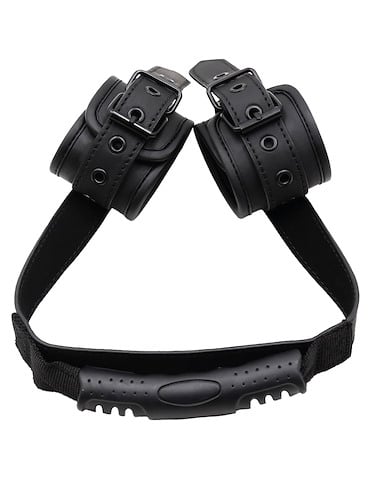 SURRENDER - NEOPRENE DOGGIE STRAP HAND CUFFS - PB-56004-1-3350