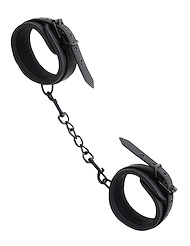 Alternate front view of SURRENDER - NEOPRENE ANKLE CUFFS