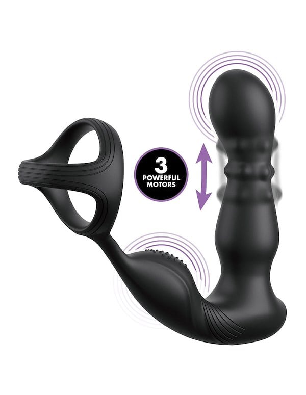 Anal Fantasy Elite Ass-Gasm Slide & Glide ALT3 view Color: BK