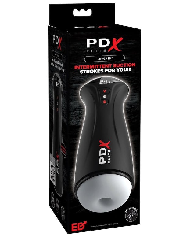 Pdx Elite Fap-Gasm Stroker ALT2 view Color: BW