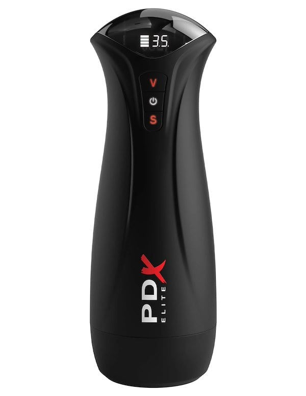 Pdx Elite Fap-Gasm Stroker ALT3 view Color: BW