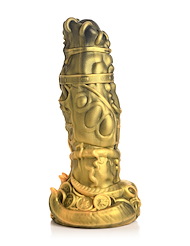 Alternate back view of CREATURE COCKS KING MINOTAUR SILICONE DILDO