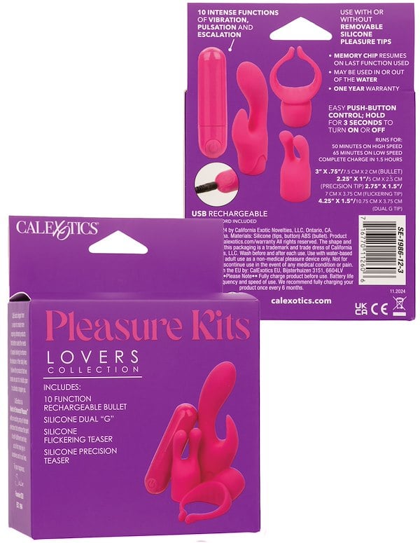 Pleasure Kits Passion Collection ALT5 view Color: PK