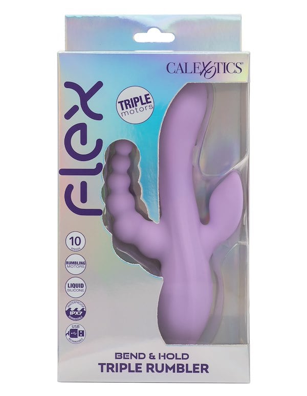 Flex Bend & Hold Triple Rumbler ALT2 view Color: PR