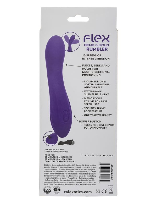 Flex Bend & Hold Rumbler ALT3 view Color: BL