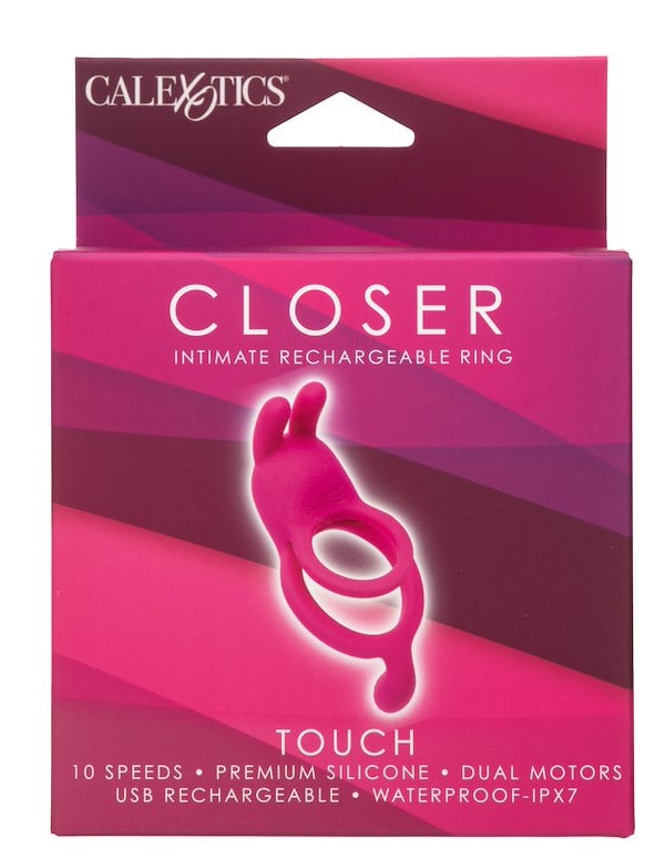 Closer - Touch Intimate Rechargeable Ring ALT7. view Color: PK