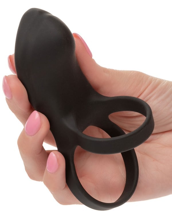 Closer - Feel Intimate Rechargeable Ring ALT4 view Color: BK
