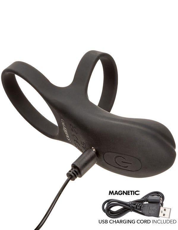 Closer - Feel Intimate Rechargeable Ring ALT5 view Color: BK