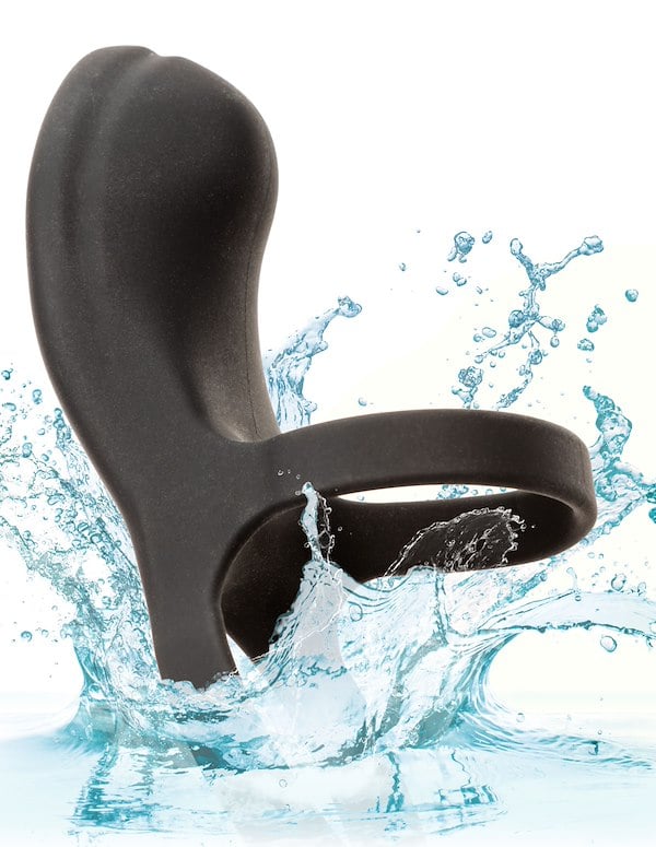 Closer - Feel Intimate Rechargeable Ring ALT6 view Color: BK