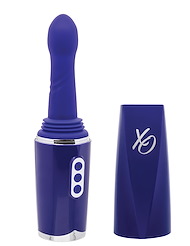 Alternate front view of OVERDRIVE PORTABLE SEX MACHINE TRAVEL THRUSTER