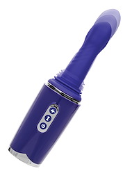 Alternate back view of OVERDRIVE PORTABLE SEX MACHINE TRAVEL THRUSTER