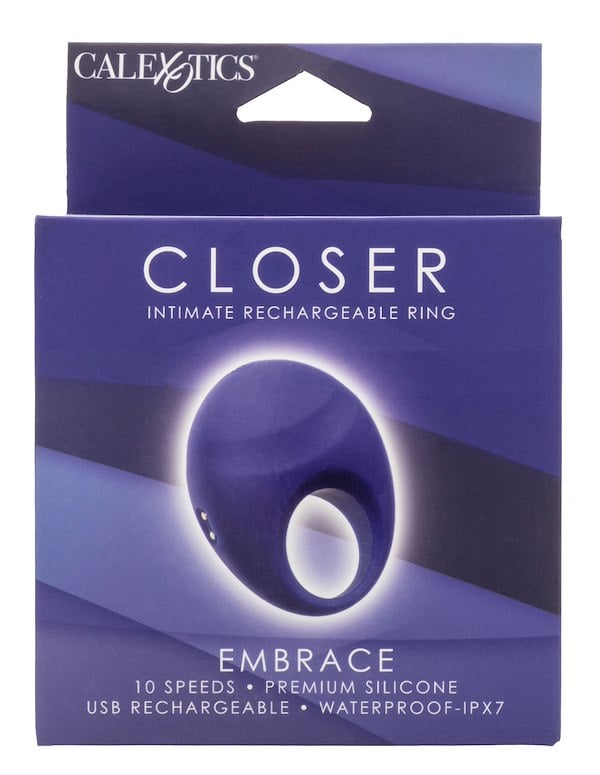 Closer - Embrace Intimate Rechargeable Ring ALT7 view Color: BL