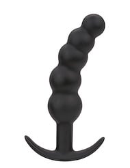 Alternate front view of BOUNDLESS VIBRATING X5 BEADED PLUG