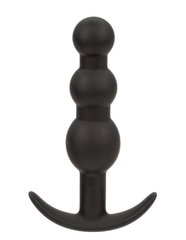 Boundless Vibrating Beaded Plug default view Color: BK