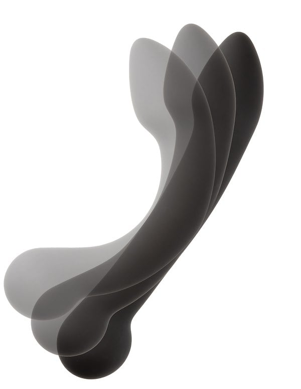 Rock Bottom Bendies Ecsta-Flex Probe ALT1 view Color: BK