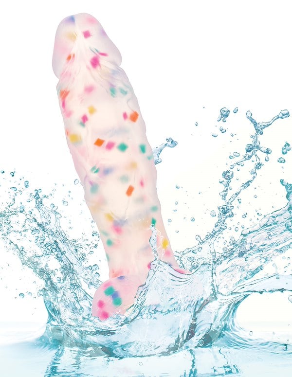 Silicone Studs Party Boy 5.25 Dildo ALT3 view Color: CL
