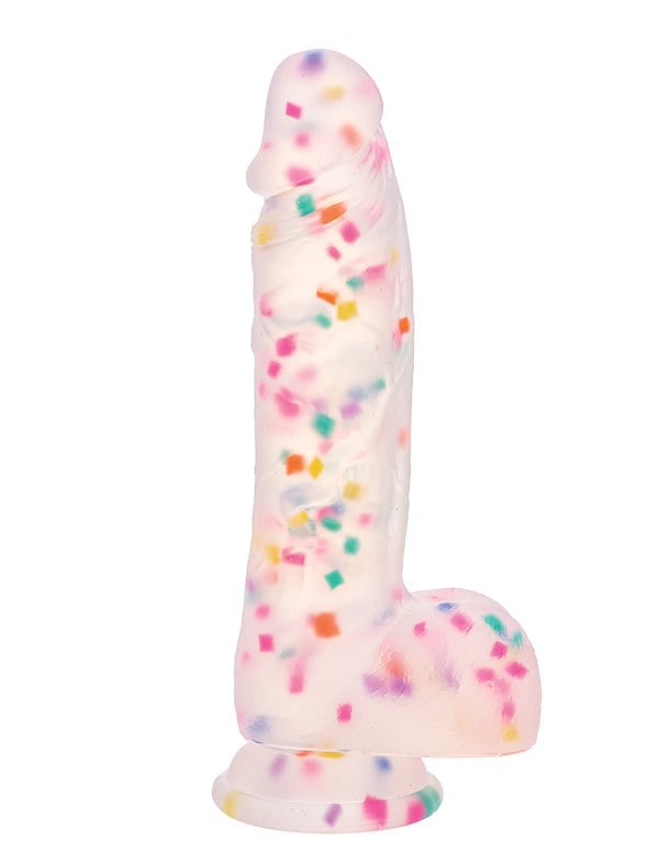 Silicone Studs Party Boy 6 Dildo ALT1 view Color: CL