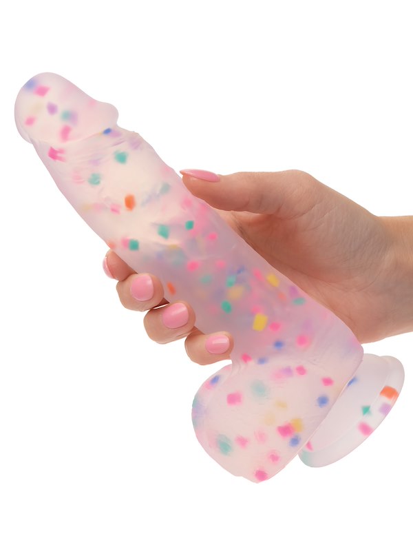 Silicone Studs Party Boy 6 Dildo ALT2 view Color: CL