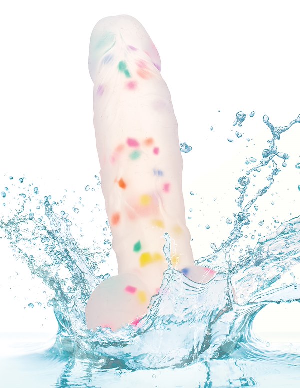 Silicone Studs Party Boy 6 Dildo ALT3 view Color: CL
