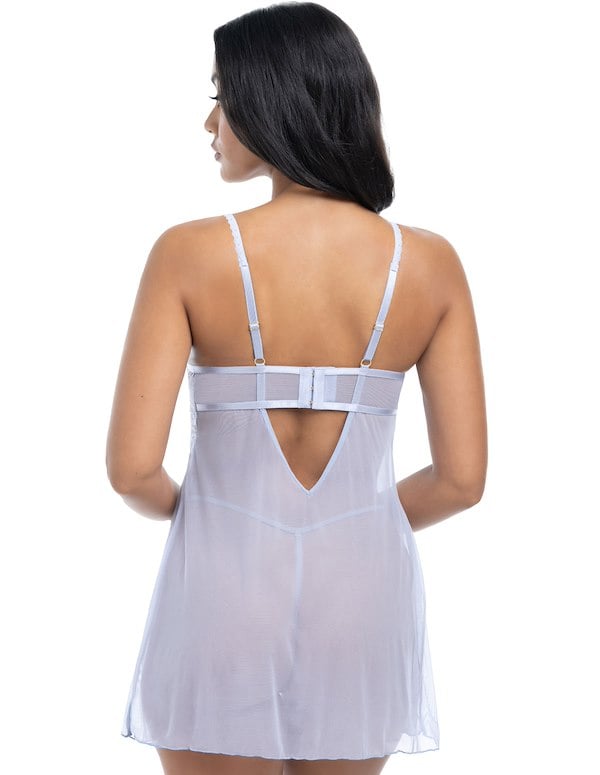 Elsie Underwire Babydoll With G-String ALT1 view Color: LB
