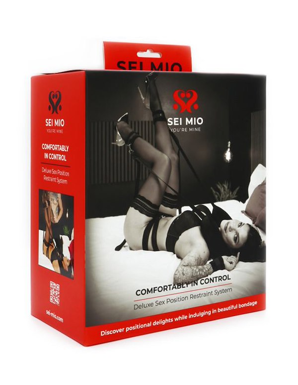SEI MIO - COMFORTABLY IN CONTROL - DELUXE SEX POSITION RESTRAINT SYSTEM ALT2 view Color: BK