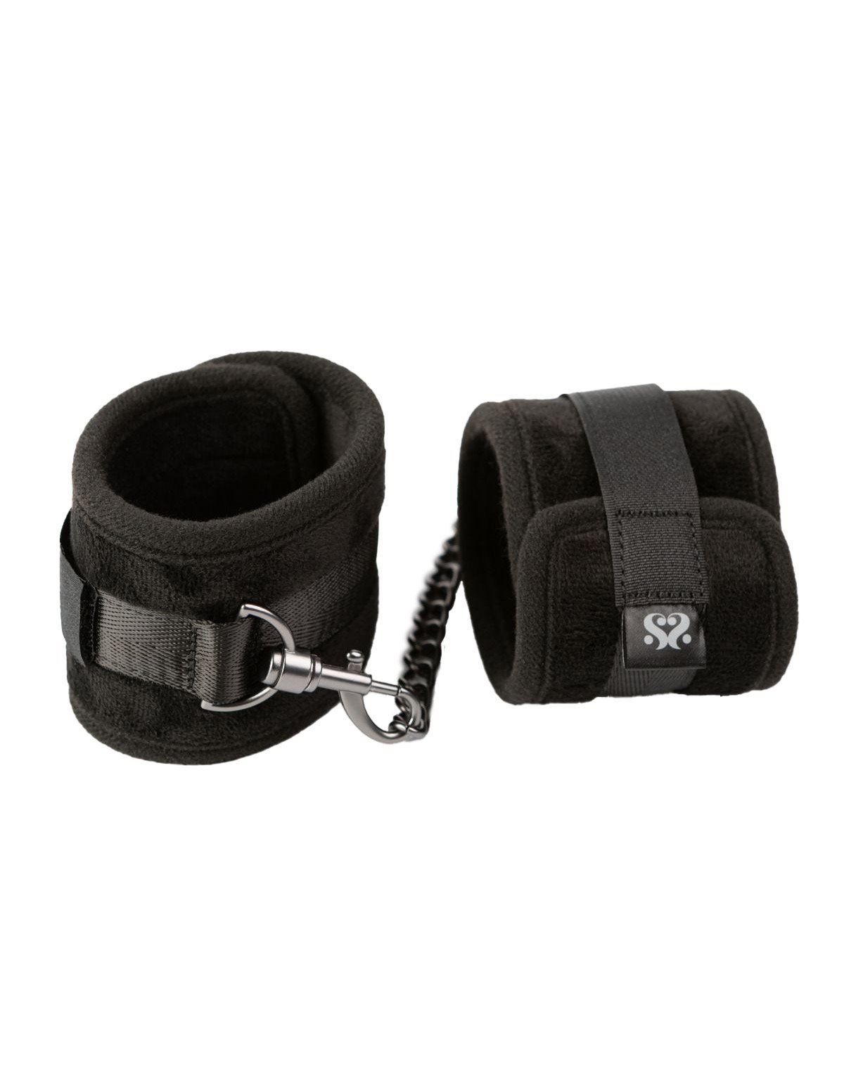 alternate image for Sei Mio - Legs Locked - Velvet Padded Ankle Restraints