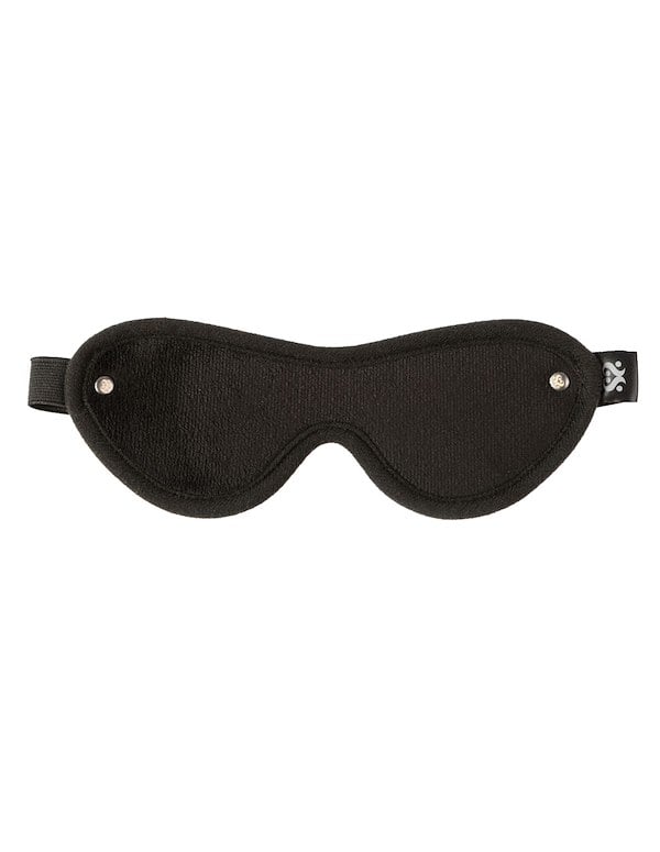 Sei Mio - Eyes Wide Shut - Soft Velvet Blindfold default view Color: BK