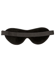 Alternate back view of SEI MIO - EYES WIDE SHUT - SOFT VELVET BLINDFOLD