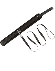 Alternate back view of SEI MIO - TAKE THE LEAD - PADDED NECK COLLAR AND LEASH