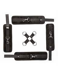 Alternate back view of SEI MIO - HOG TIED AND SATISFIED - HOG TIE AND CUFF SET