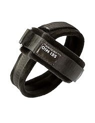 Front view of SEI MIO - CROSS PURPOSES - UNIQUE OVER-WRAP CROSS CUFF RESTRAINTS