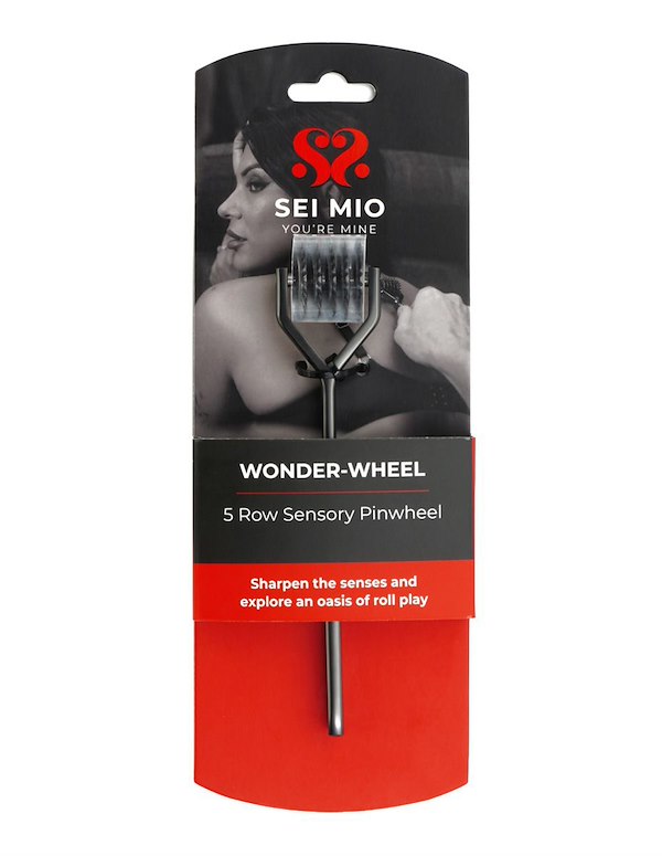 SEI MIO - WONDER-WHEEL - 5 ROW SENSORY PINWHEEL ALT2 view Color: BK