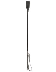 Front view of SEI MIO - REIN IN DESIRE - FAUX LEATHER RIDING CROP