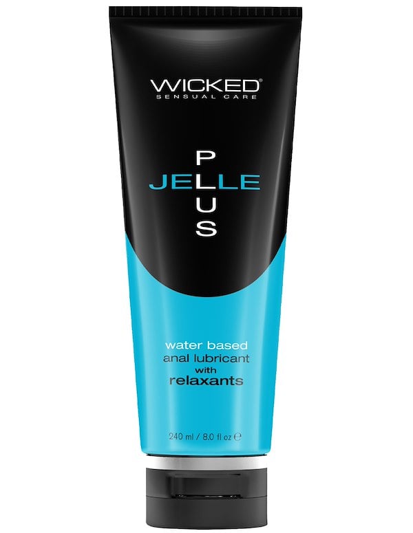 Jelle Plus Water Based Anal Lubricant 8 Oz default view Color: NC