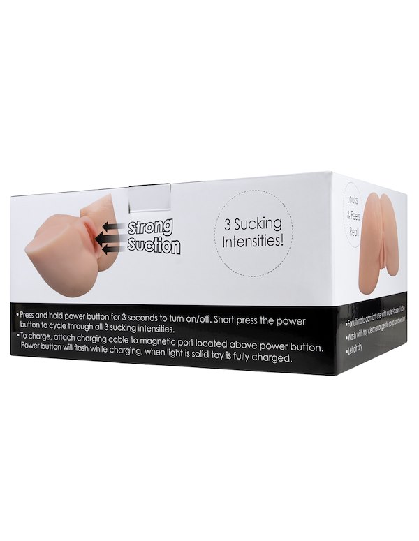 LOVERGIRL - NATASHA's REALISTIC PUSSY SUCTION MASTURBATOR ALT9 view Color: VA