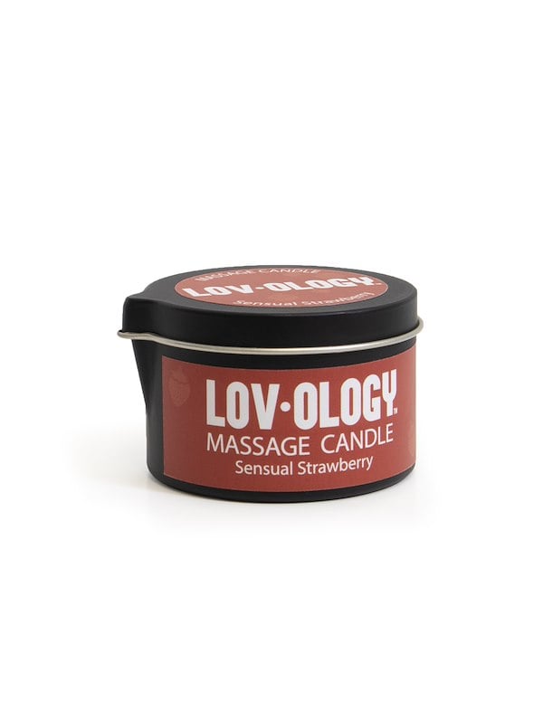Lovology - Strawberry Massage Candle ALT1 view Color: NC