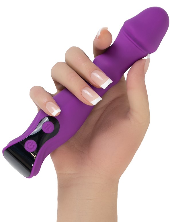 LOVE UNCENSORED - ENERGIZE TWIRLING VIBRATOR WITH BEADS ALT4 view Color: PR