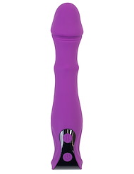 Alternate front view of LOVE UNCENSORED - ENERGIZE TWIRLING VIBRATOR WITH BEADS