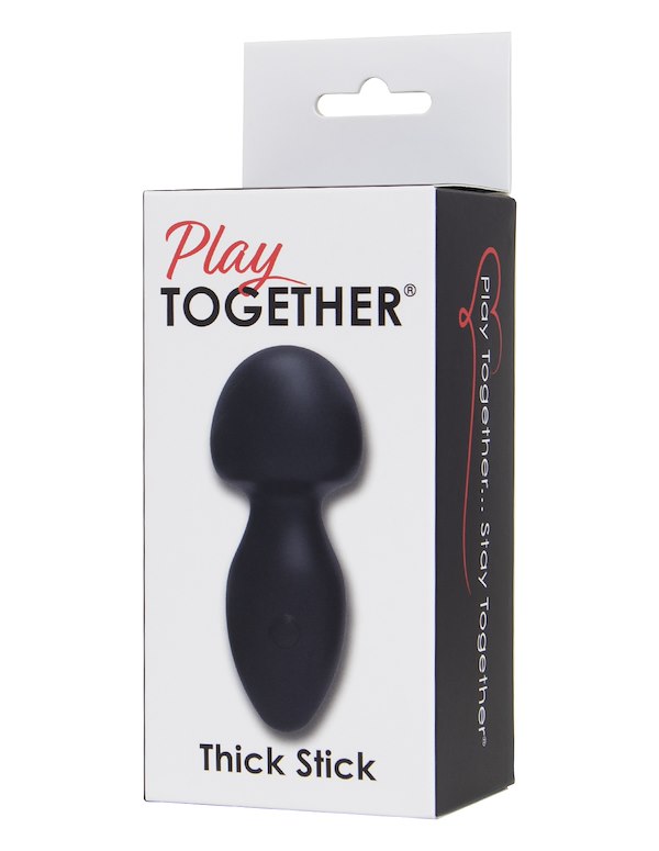 PLAY TOGETHER - THICK STICK WAND MASSAGER ALT3 view Color: BK