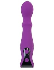 Front view of LOVE UNCENSORED - ADORE COME HITHER G-SPOT WITH BEADS