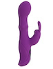 Additional PURPLE view of product LOVE UNCENSORED - CARESS COME HITHER RABBIT WITH BEADS with color code PR