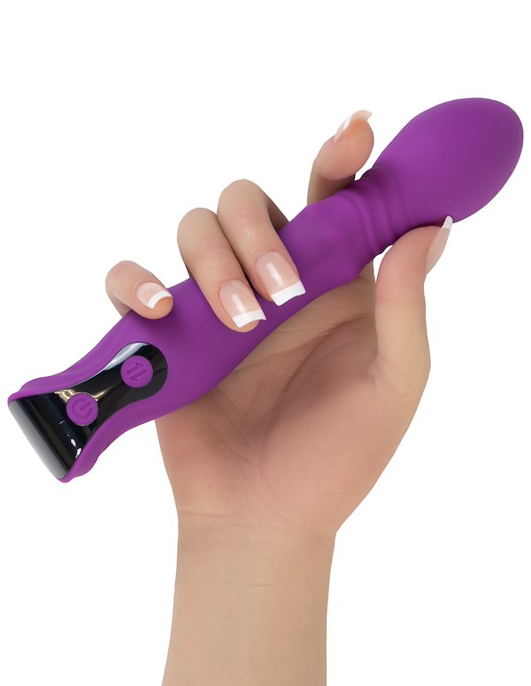 LOVE UNCENSORED - INSPIRE THRUSTING VIBRATOR WITH BEADS ALT4 view Color: PR