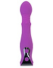 Additional PURPLE view of product LOVE UNCENSORED - INSPIRE THRUSTING VIBRATOR WITH BEADS with color code PR