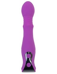 Alternate front view of LOVE UNCENSORED - INSPIRE THRUSTING VIBRATOR WITH BEADS