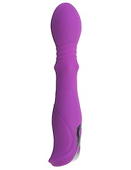 Alternate back view of LOVE UNCENSORED - INSPIRE THRUSTING VIBRATOR WITH BEADS