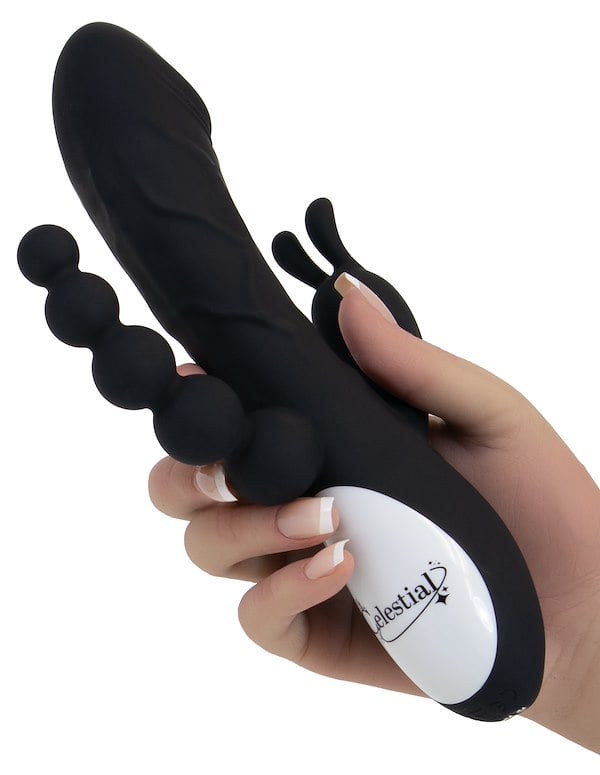 CELESTIAL - ARIES TRIPLE STIM THRUSTING RABBIT ALT1 view Color: BW