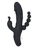 Additional BLACK/WHITE view of product CELESTIAL - ARIES TRIPLE STIM THRUSTING RABBIT with color code BW