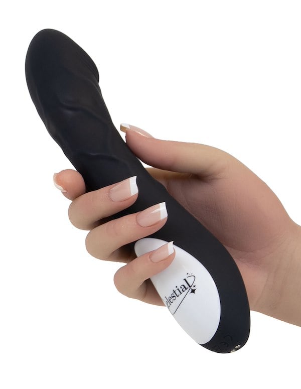 CELESTIAL - VIRGO REALISTIC THRUSTING G-SPOT VIBE ALT1 view Color: BW