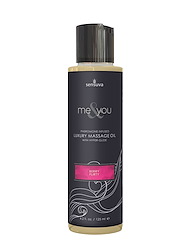 Alternate front view of ME & YOU - BERRY FLIRTY 4.2 OZ MASSAGE OIL