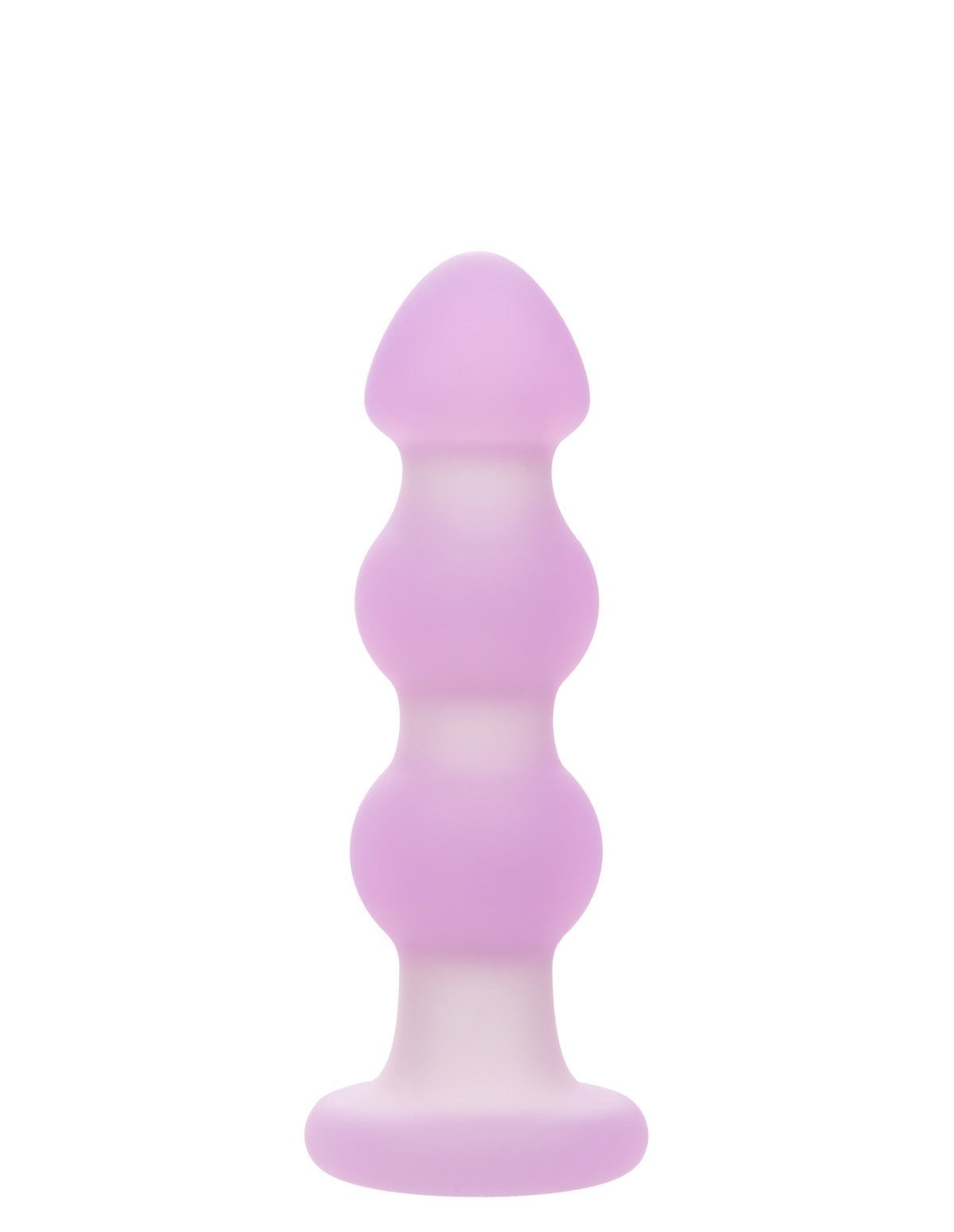 alternate image for Lavender Haze Vibrating Beaded Anal Plug